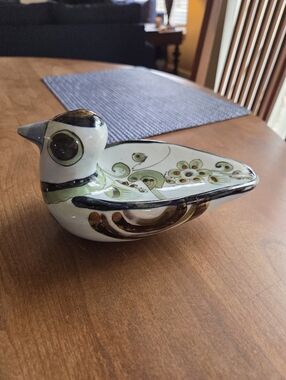 Ken Edwards El Palonar Tonala Pottery Bird Soap Dish
